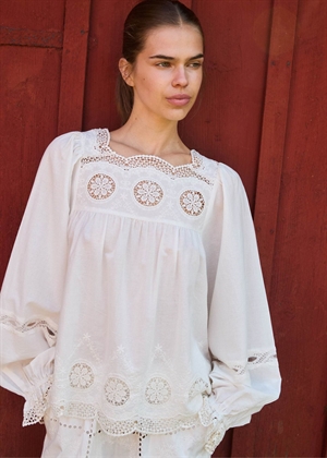 Soleia bluse Offwhite Sissel Edelbo 